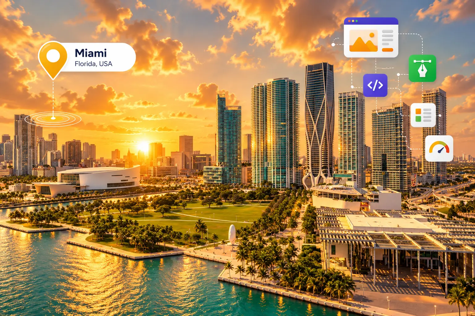 Agencia de diseño web profesional en Miami